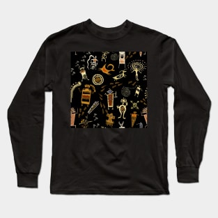 Southwest Petroglyph Trail Long Sleeve T-Shirt